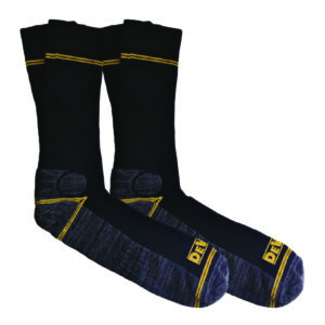 DeWalt Hydro Sock Twin Pair Pack of work socks